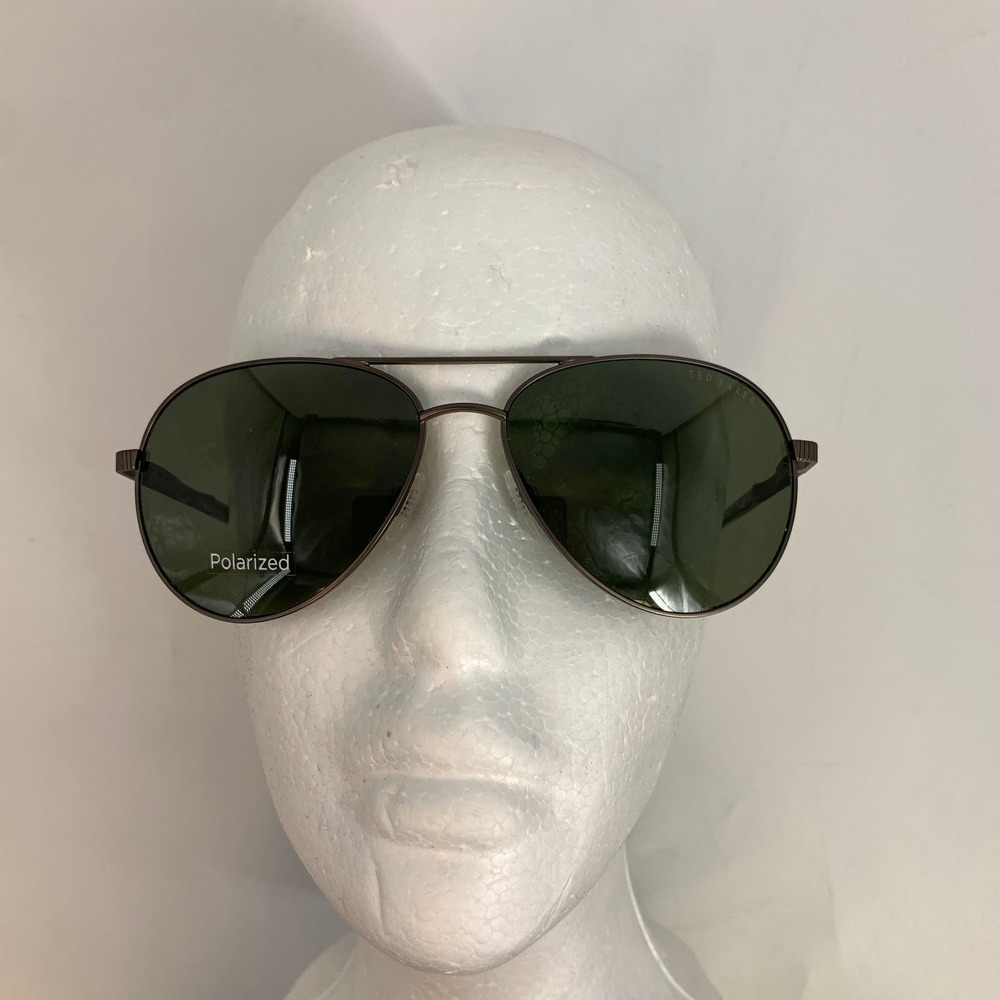 Ted Baker London Polarized Aviator Sunglasses‎ Bronze Tortoise Shell